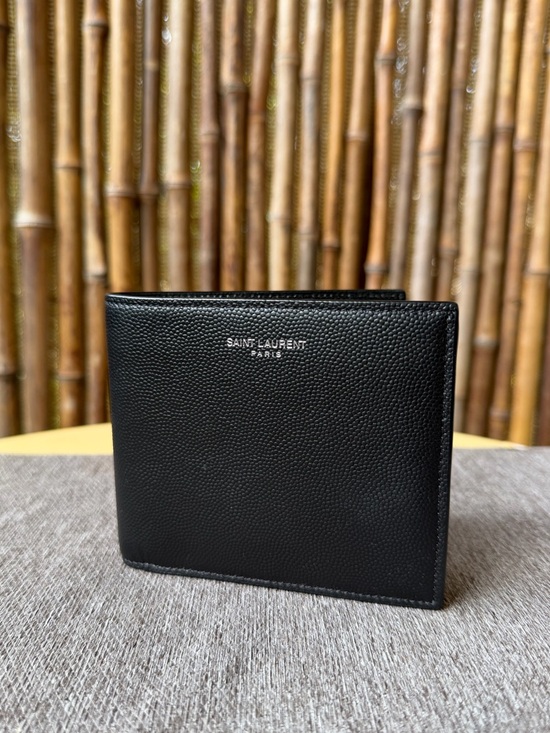 Saint Laurent Other - SAINT LAURENT grained leather mens wallet